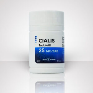 Cialis 25mg – Tadalafil 20mg/50tabs – NovoPharm